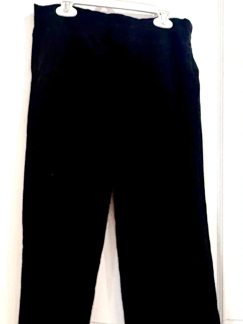 Ralph Lauren Black Sweatpants with Red Plaid Accents
